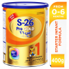 S - 26 Pro Gold Stage 1 Wyeth Nutrition 0 - 6 Months Premium Starter Infant Formula 400 g